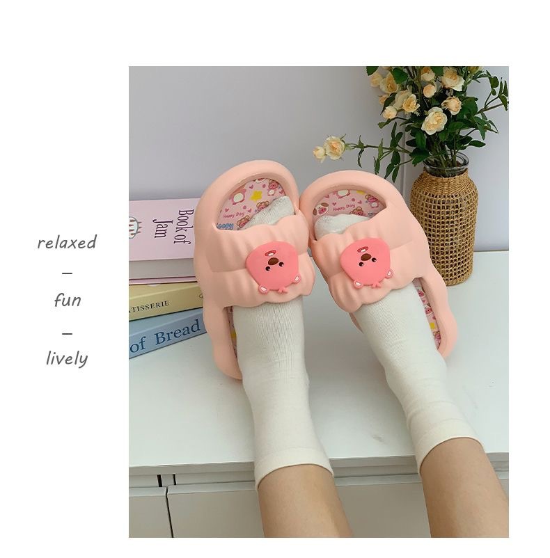 Home Bathroom Wear - Pantuflas de castor lindas para mujer,