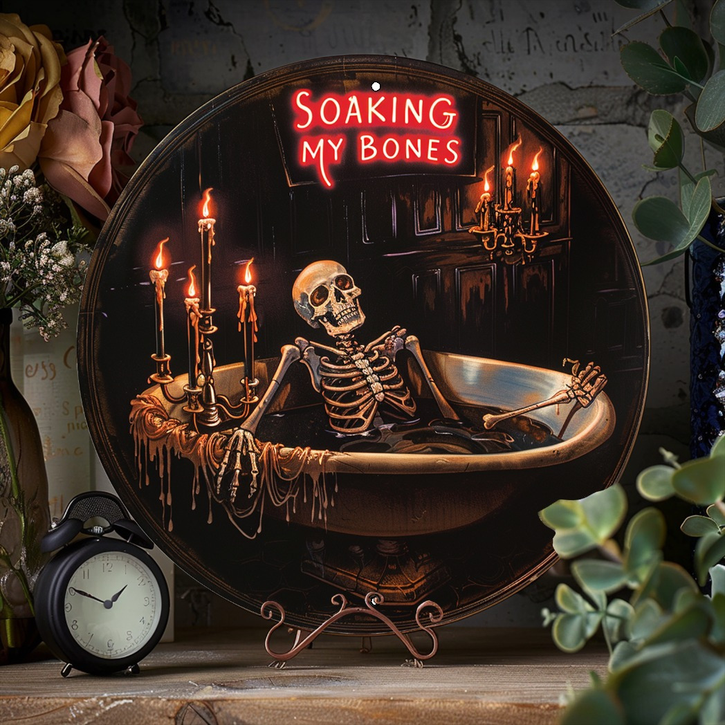 Home Bathroom Wall Decor - 1 Pieza de Arte de Pared
