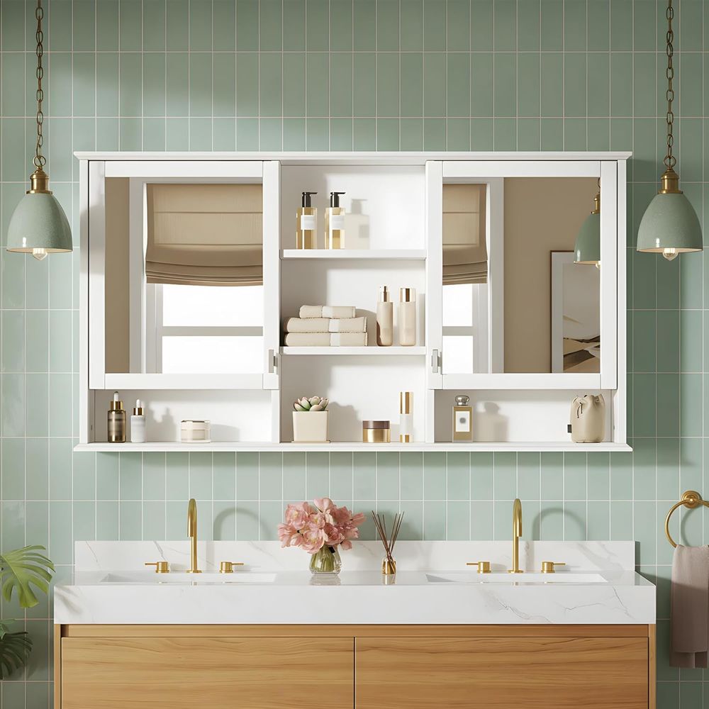 Bathroom Cabinet Mirror - Gabinete de baño con espejo de