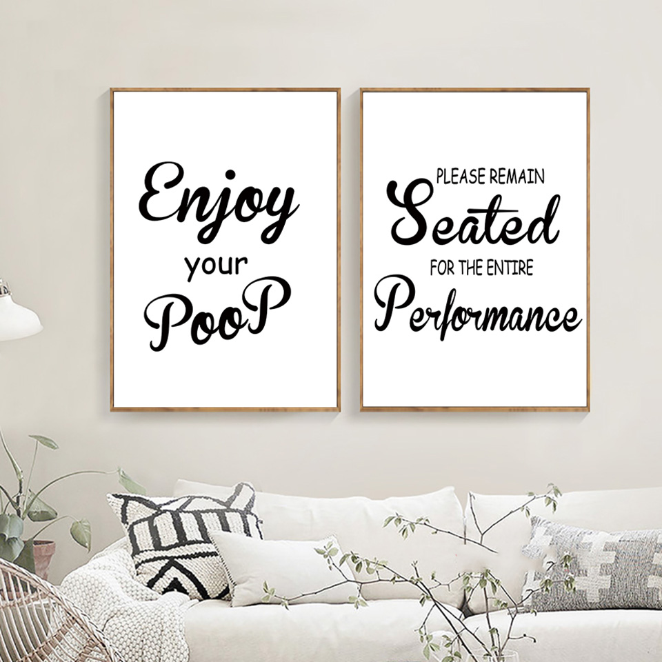 Home Bathroom Quotes - Imágenes creativas de bromas para el