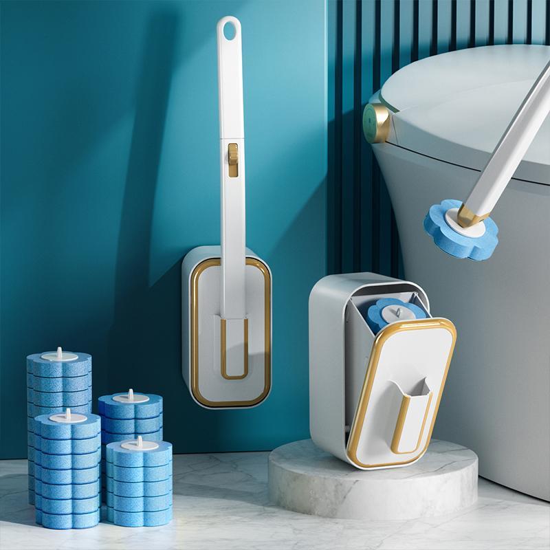 Plunger Toilet - Juego de escobilla de inodoro montada