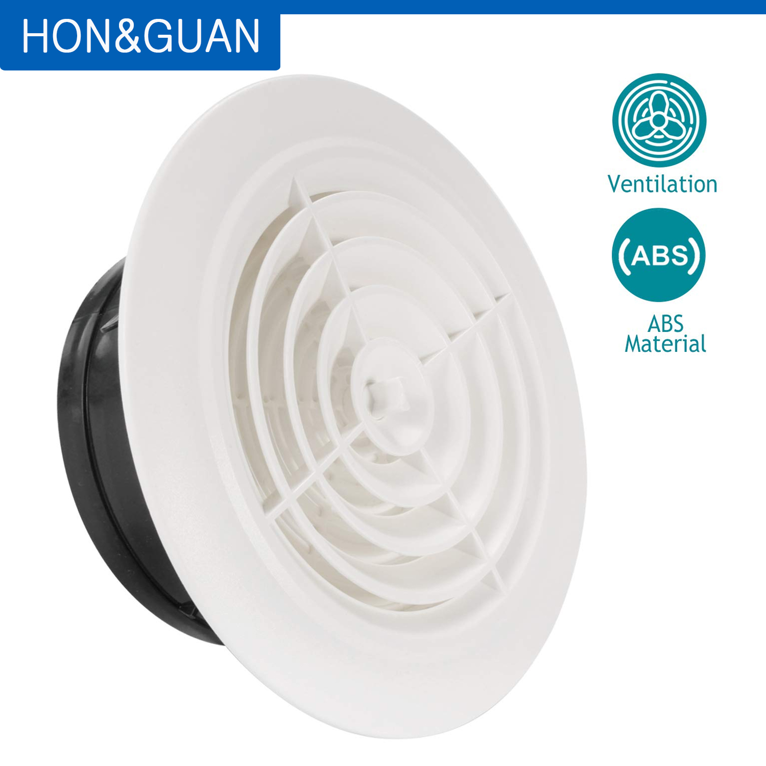 Home Outlet Bathroom - Hon & Guan-rejilla de plástico redonda
