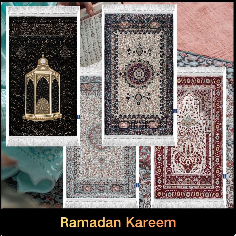 Home Bathroom Door Design - Alfombra de Oración Islámica VIKAMA con