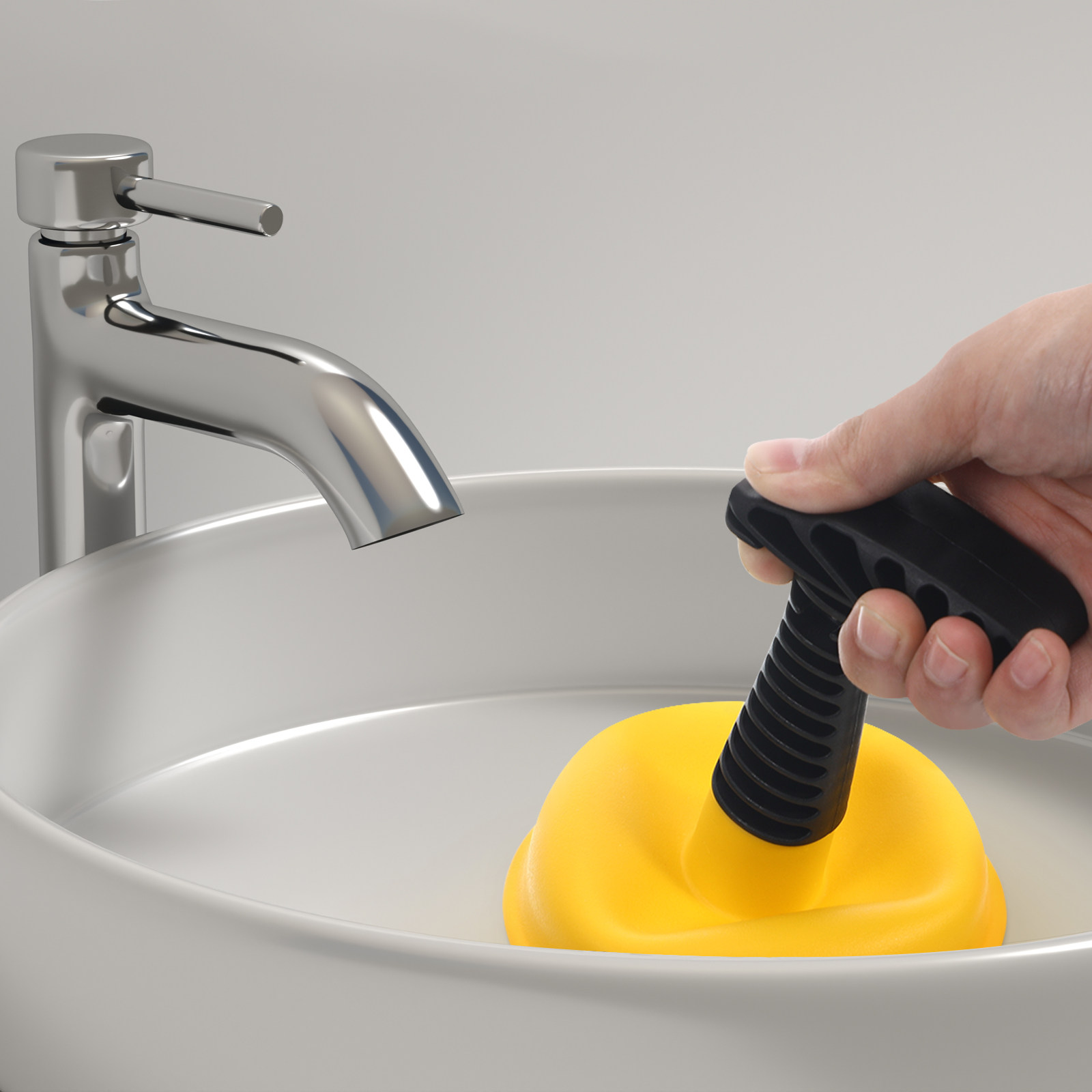 Plunger Toilet - 2 desatascadores de inodoro de mango