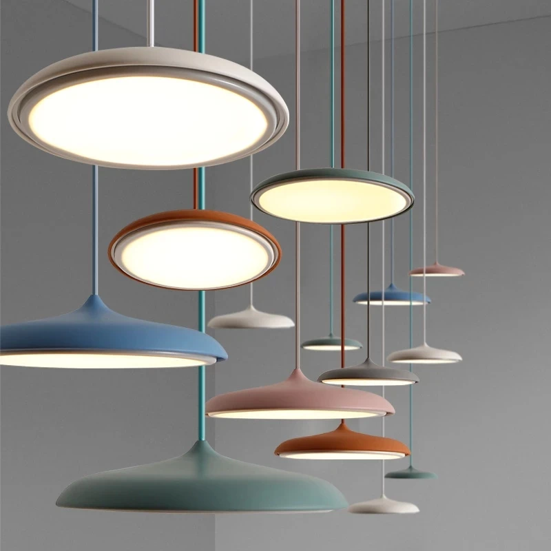 Home Of The Year Bathroom - Lámpara colgante Led UFO moderna, lámpara