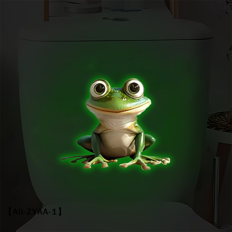 Home Outlet Bathroom - 【A】Adhesivo Luminoso para Inodoro con Diseño