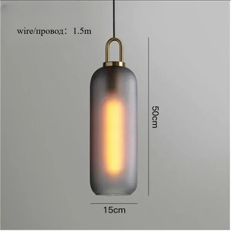 Lámpara Colgante LED Negra de  - Home Of The Year Bathroom reseña y precio