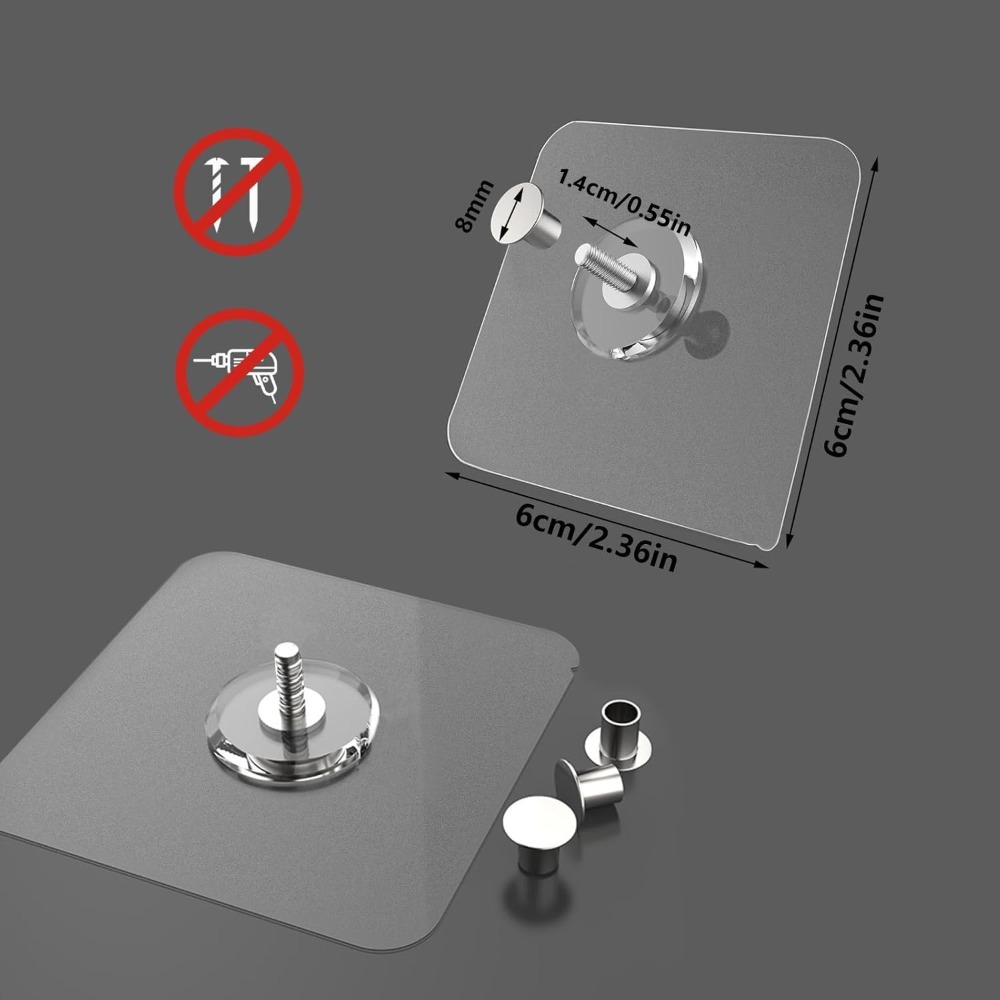 Paquete de 14 Ganchos Adhesivo - Home Bathroom Wall Decor reseña y precio