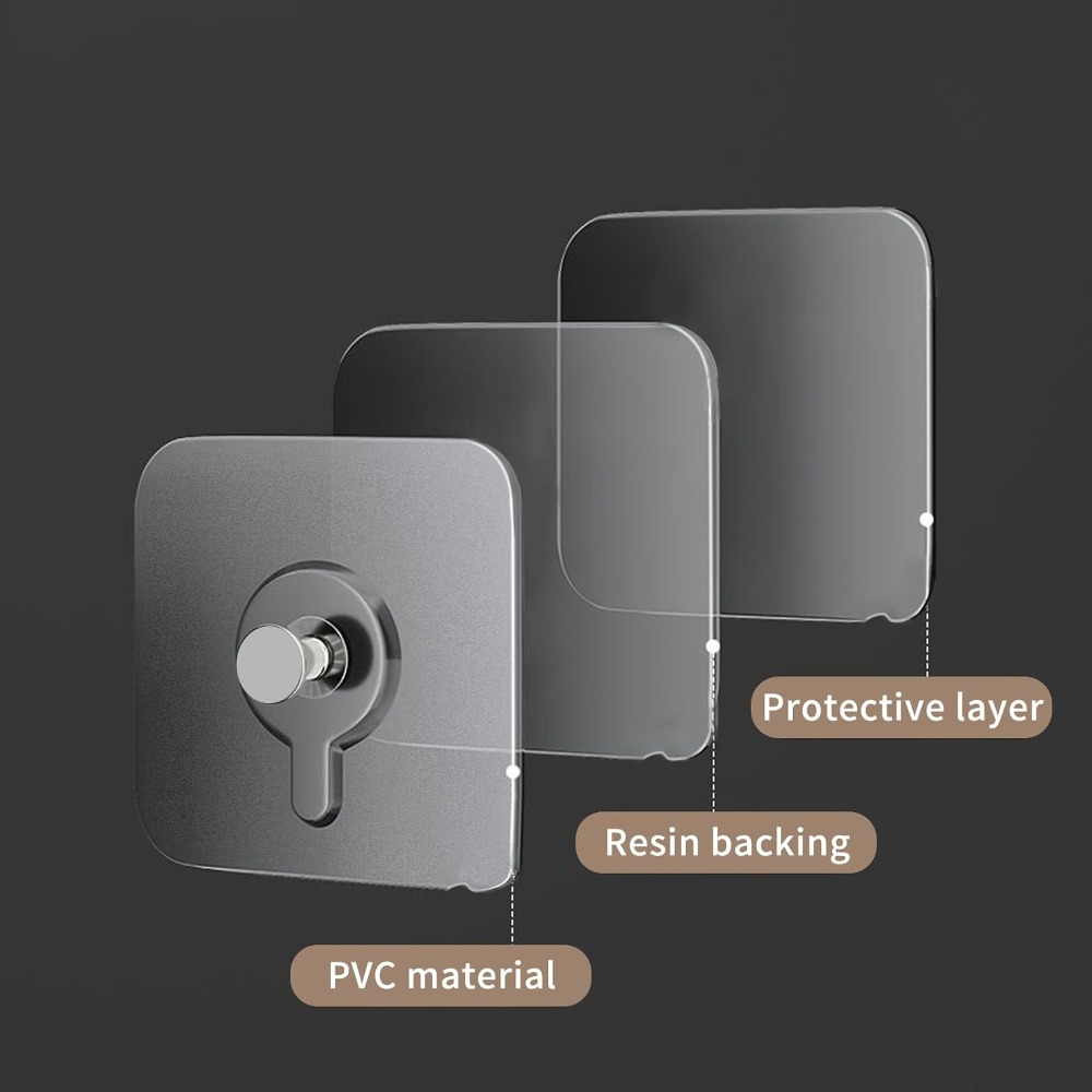 Paquete de 14 Ganchos Adhesivo - Home Bathroom Wall Decor reseña y precio