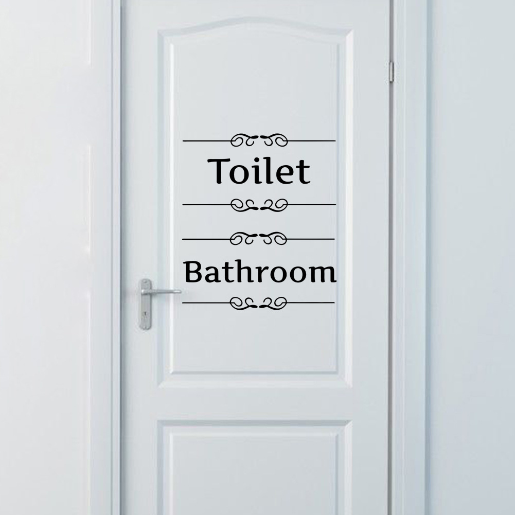 Señal de baño para inodoro, ca - Home Bathroom Quotes reseña y precio
