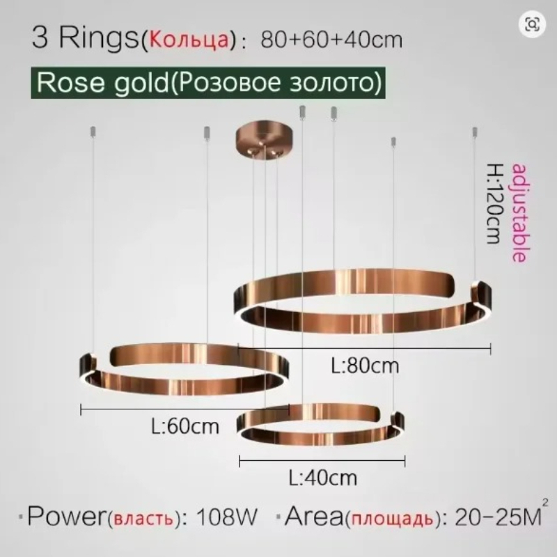 Lámpara Colgante LED Circular  - Home Of The Year Bathroom reseña y precio