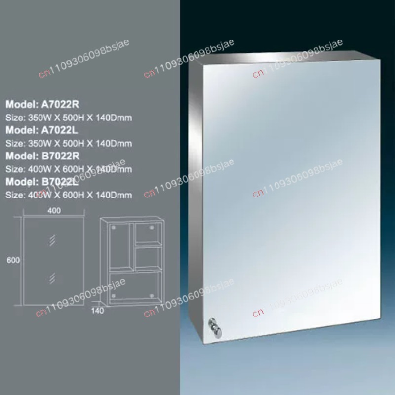 Armario con espejo de acero in - Bathroom Cabinet Mirror reseña y precio
