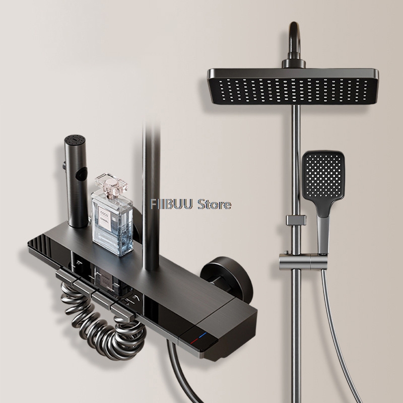 Sistema de ducha con pantalla  - Home Outlet Bathroom reseña y precio