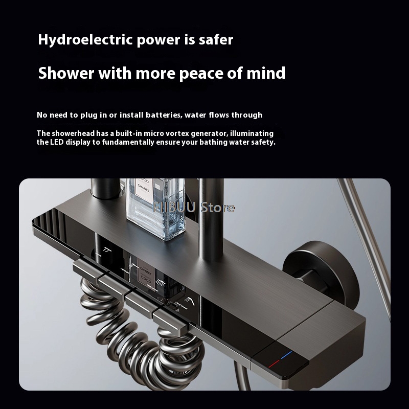 Sistema de ducha con pantalla  - Home Outlet Bathroom reseña y precio