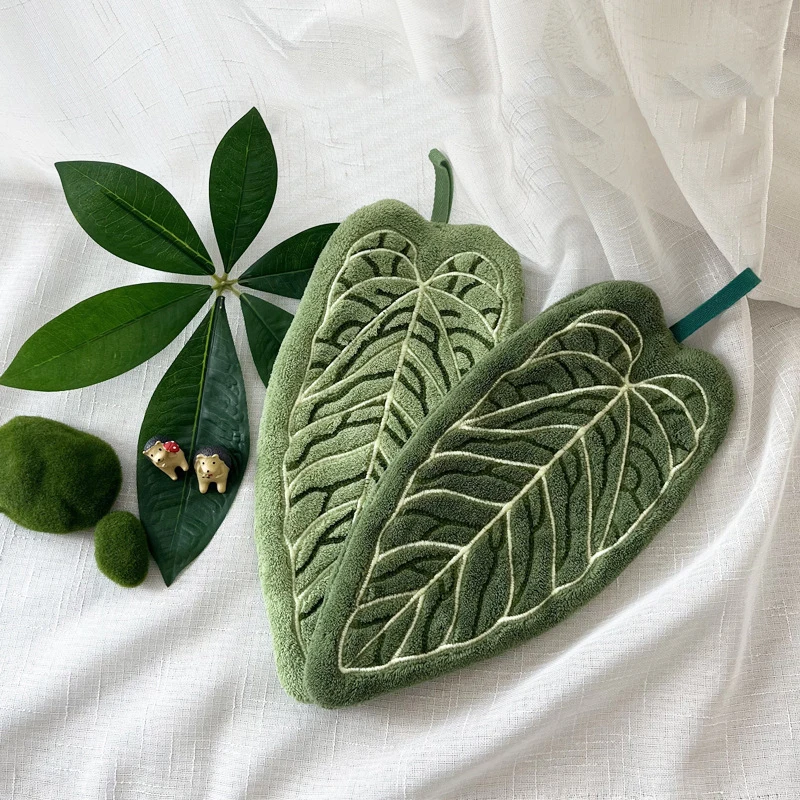 Toalla de mano de planta calie - Home Bathroom Cleaner reseña y precio