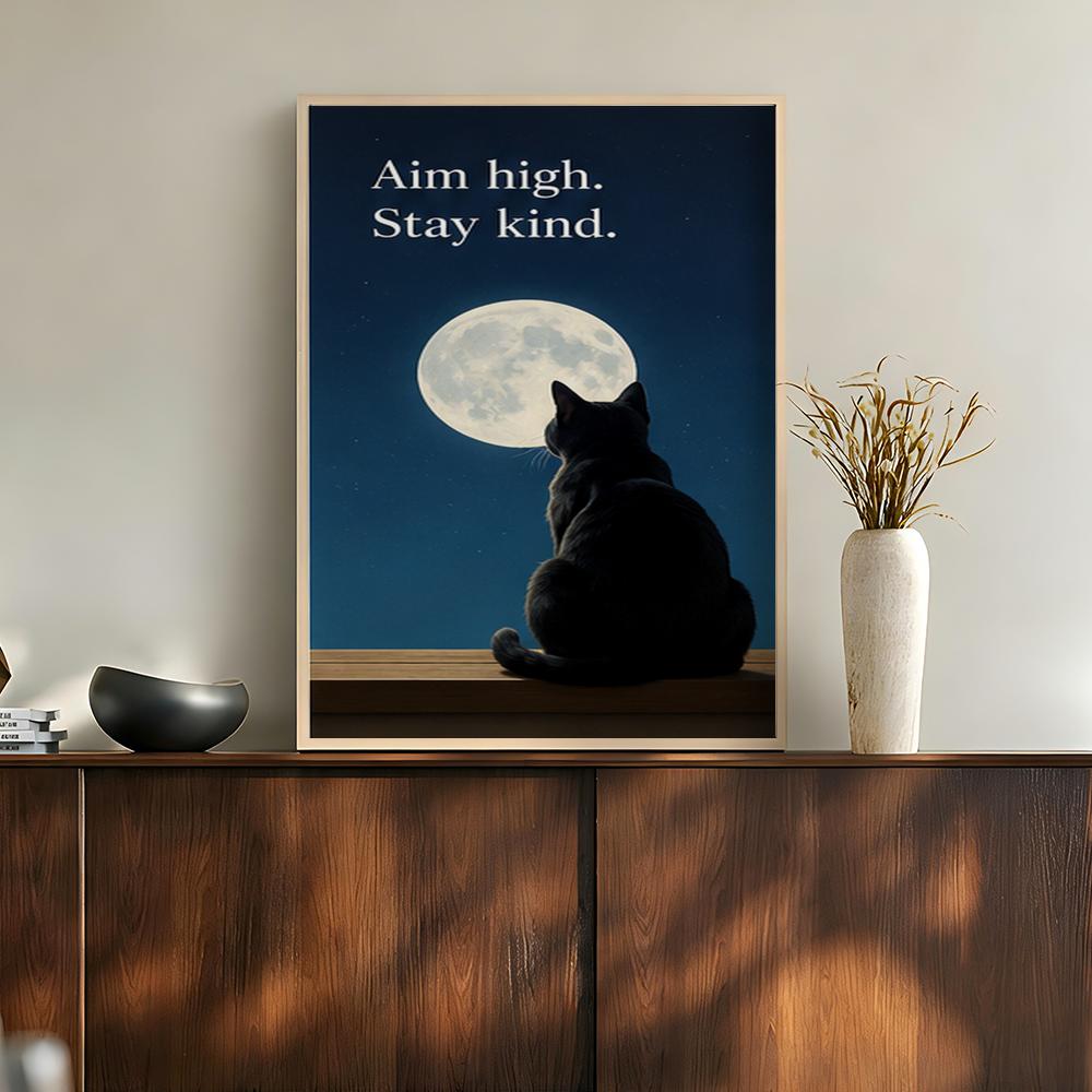 Póster de Gatos Divertidos y M - Home Bathroom Quotes reseña y precio