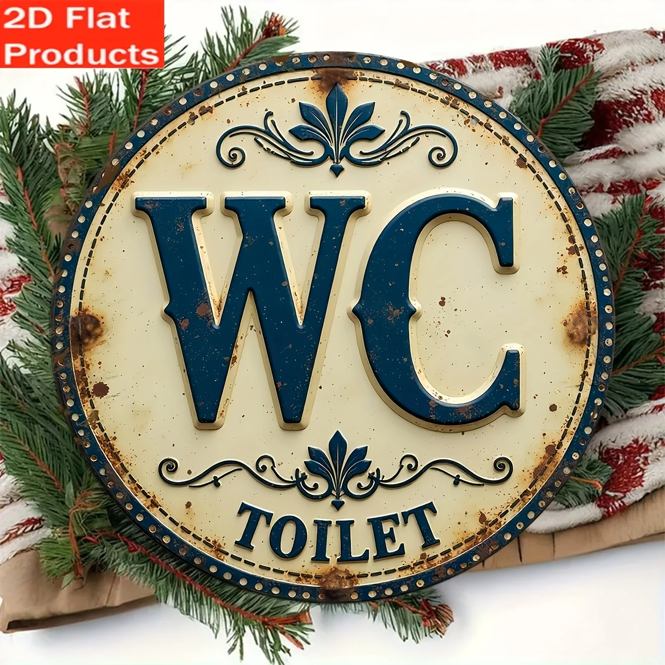 Letrero retro de madera para b - Home Of The Year Bathroom reseña y precio