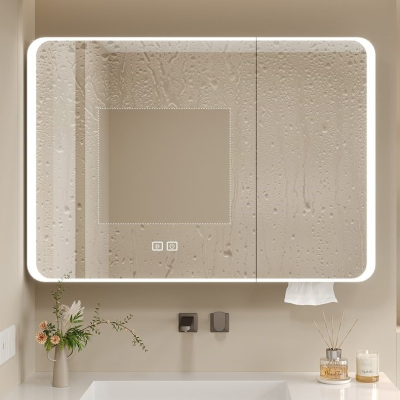 Espejo de Baño LED con Gabinet - Bathroom Cabinet Mirror reseña y precio