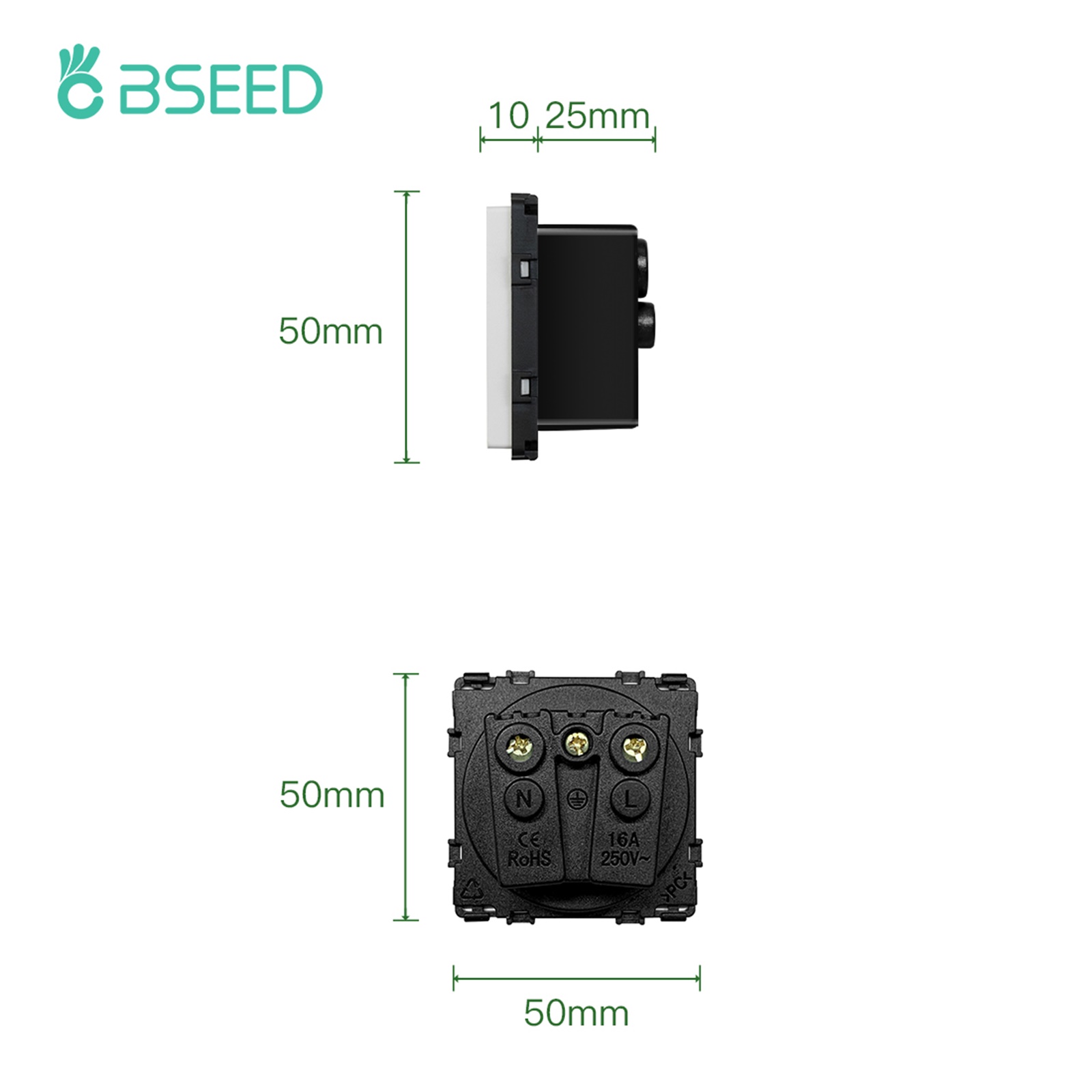BSEED-enchufe de pared francés - Home Outlet Bathroom reseña y precio