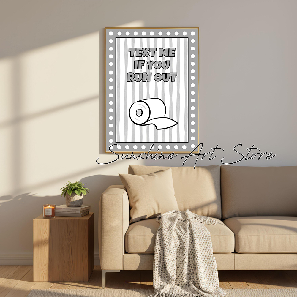 Divertido arte de pared para b - Home Bathroom Quotes reseña y precio