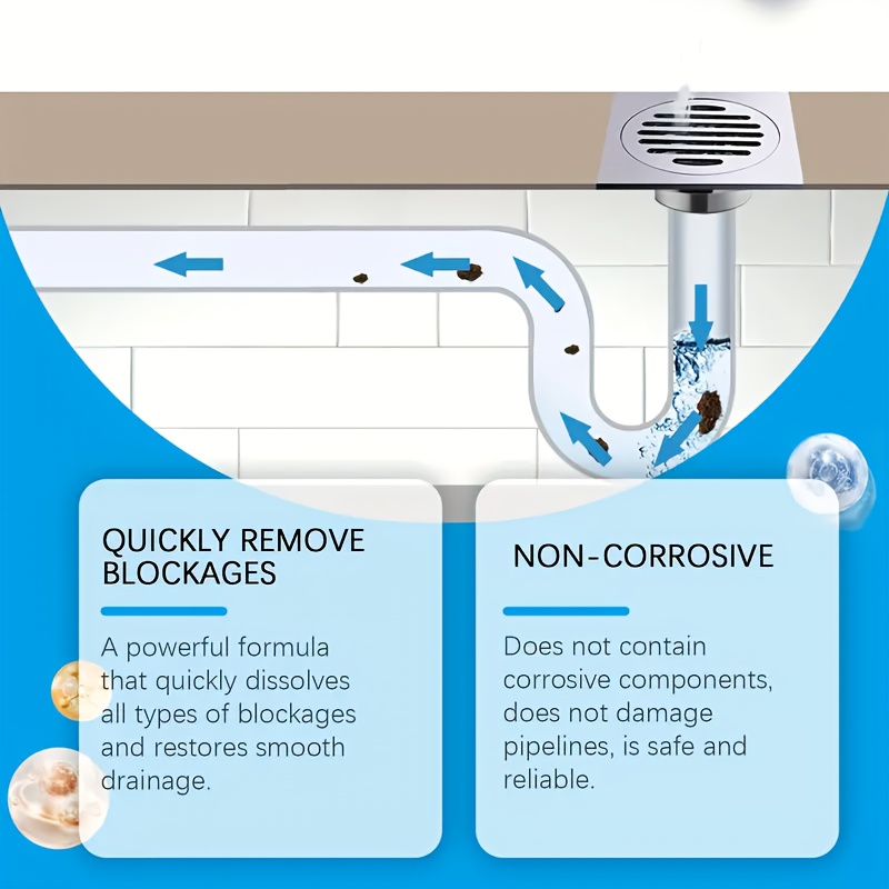 Potente limpiador de drenaje e - Home Bathroom Cleaner reseña y precio