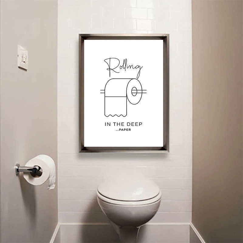 Pósteres y cuadros con citas d - Home Bathroom Quotes reseña y precio