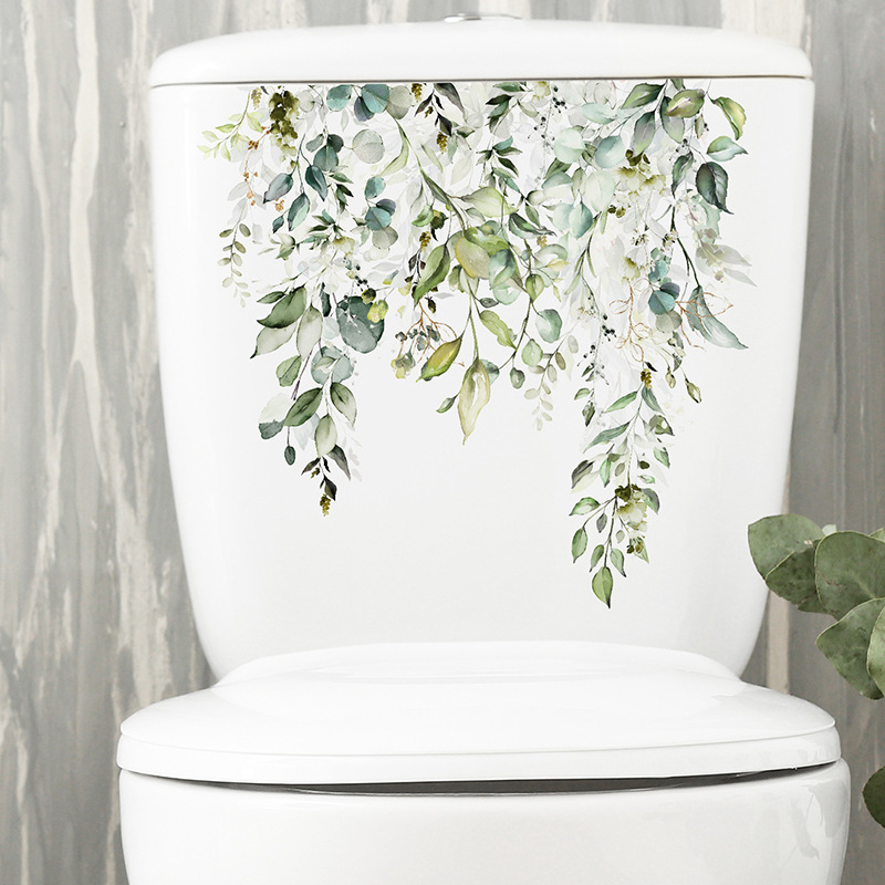 Pegatinas de hojas de plantas  - Home Bathroom Remodel reseña y precio
