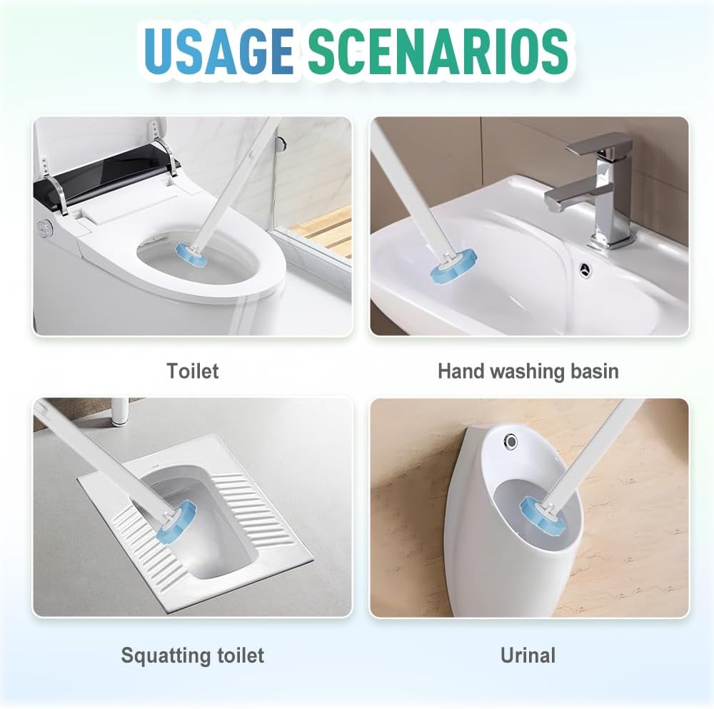 Juego de escobilla de inodoro  - Plunger Toilet reseña y precio