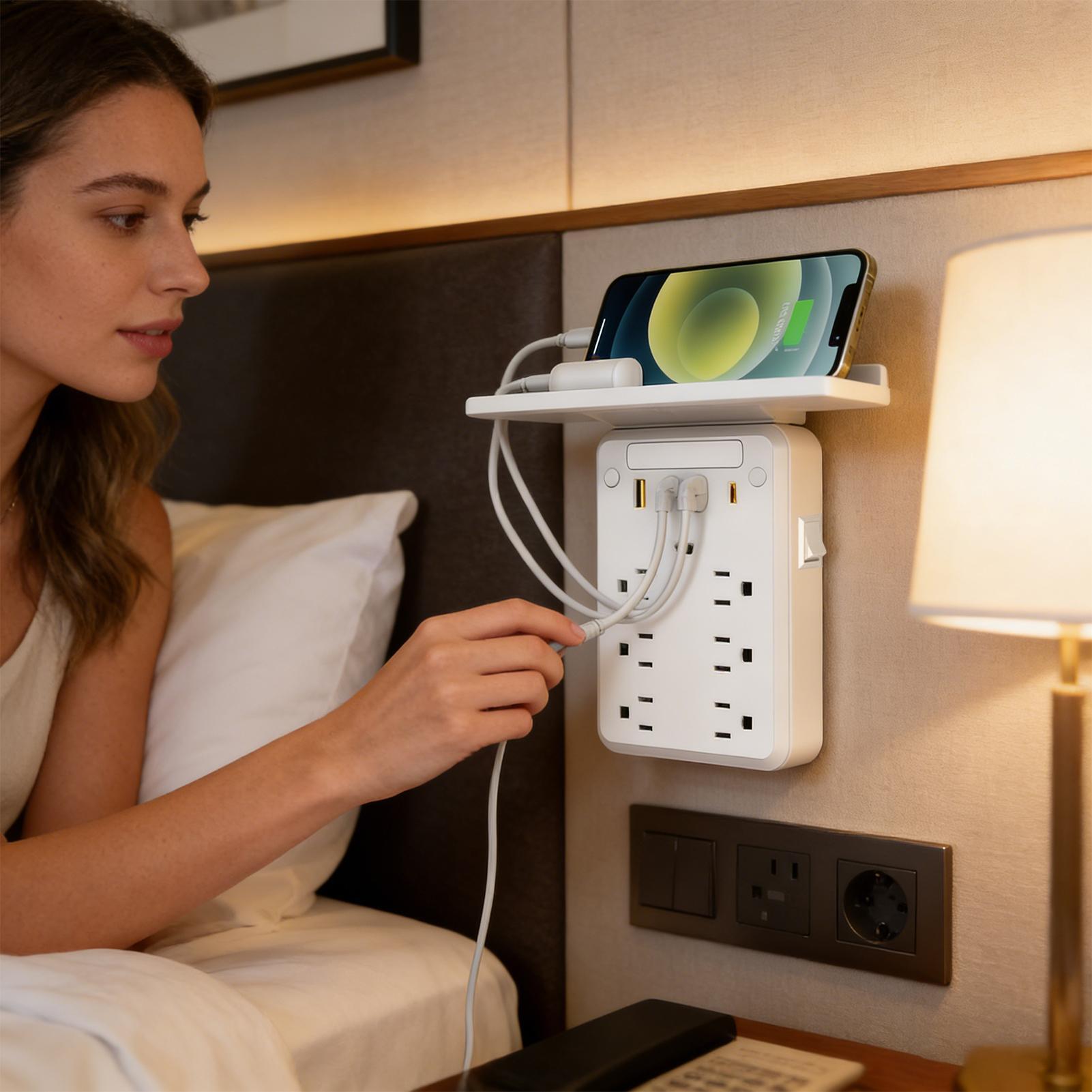 Enchufe inteligente, expansor  - Home Outlet Bathroom reseña y precio