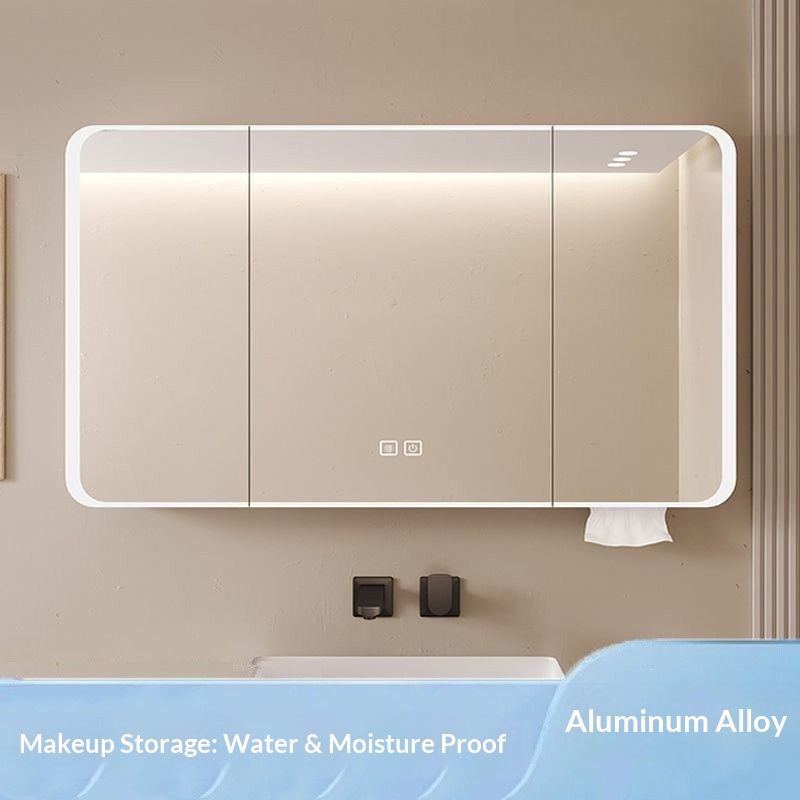 Espejo de Baño Inteligente LED - Bathroom Cabinet Mirror reseña y precio