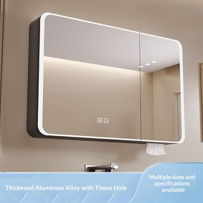 Espejo de Baño Inteligente LED - Bathroom Cabinet Mirror reseña y precio