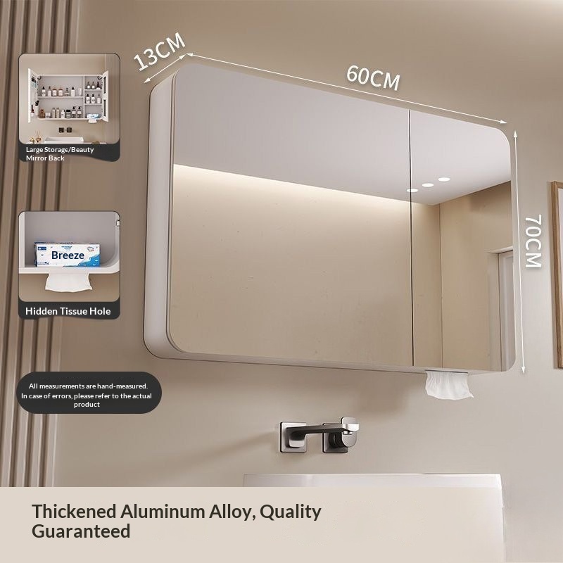 Espejo de Baño Inteligente LED - Bathroom Cabinet Mirror reseña y precio