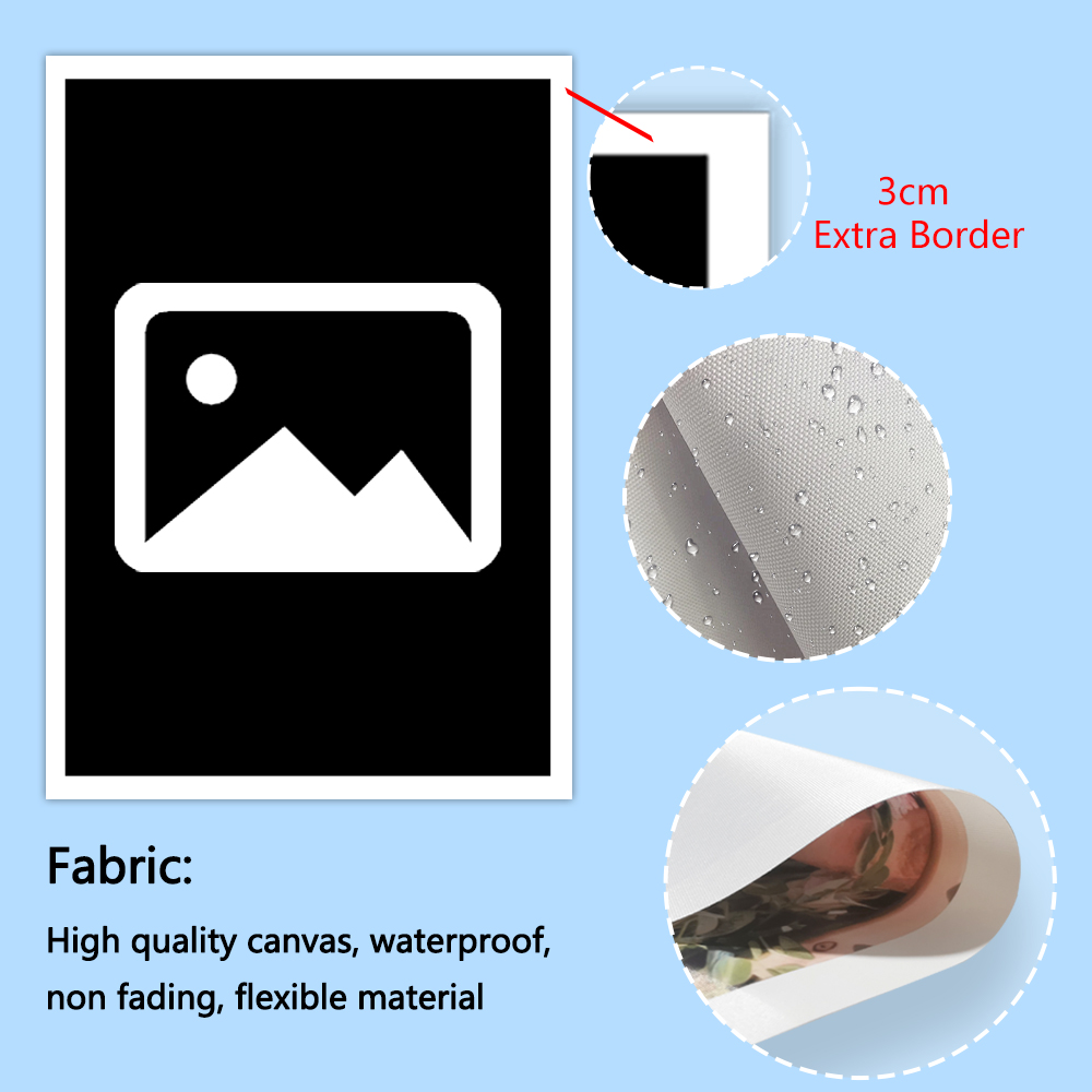 1 pieza de lienzo personalizad - Home Bathroom Decor reseña y precio