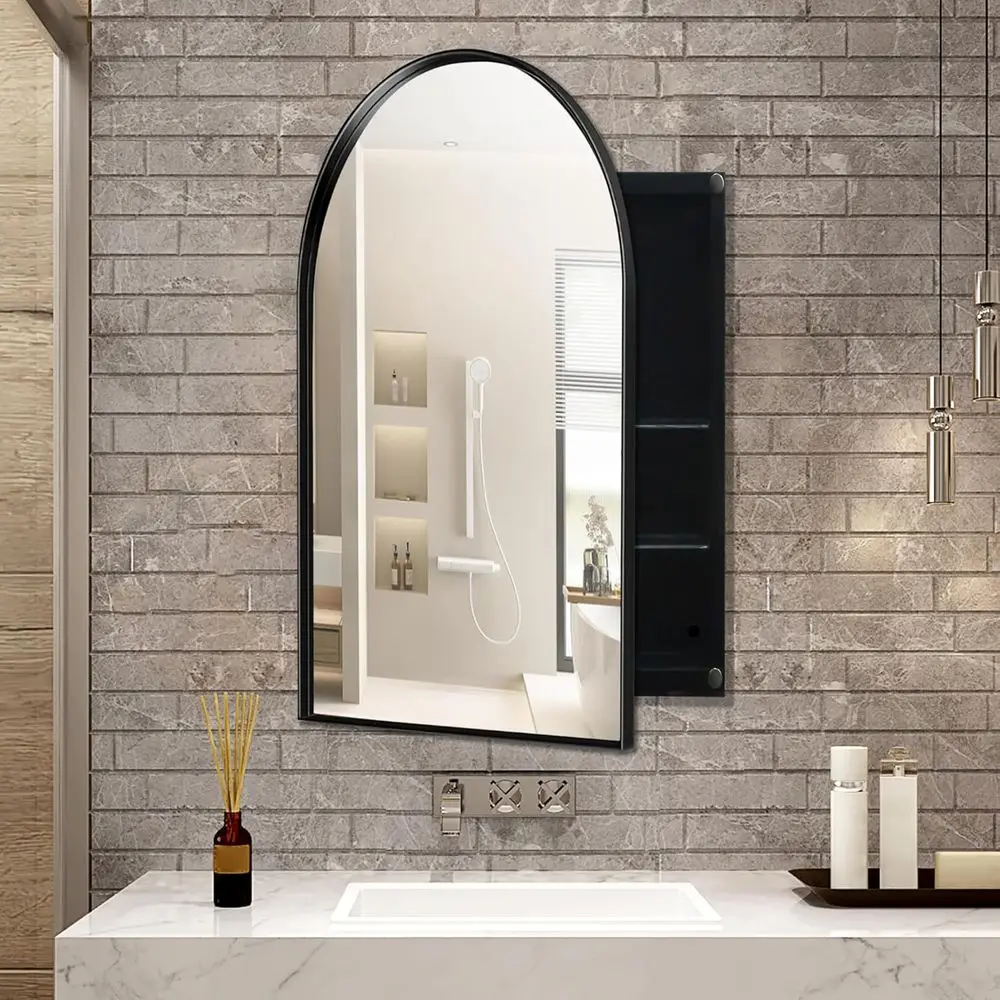 Gabinete de Medicamentos Arque - Bathroom Cabinet Mirror reseña y precio