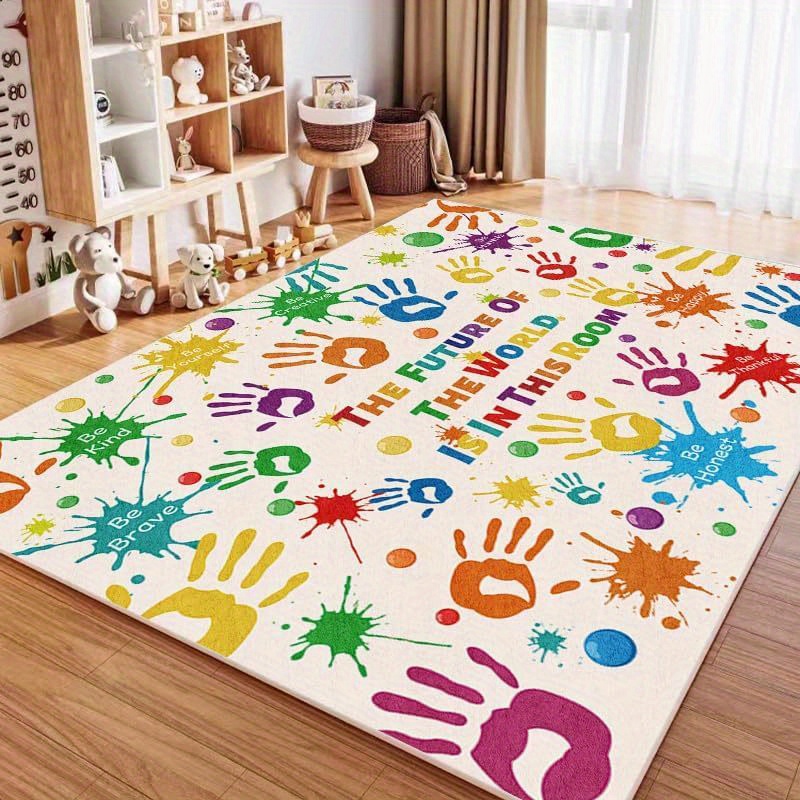 Alfombra Infantil con Citas In - Home Bathroom Quotes reseña y precio