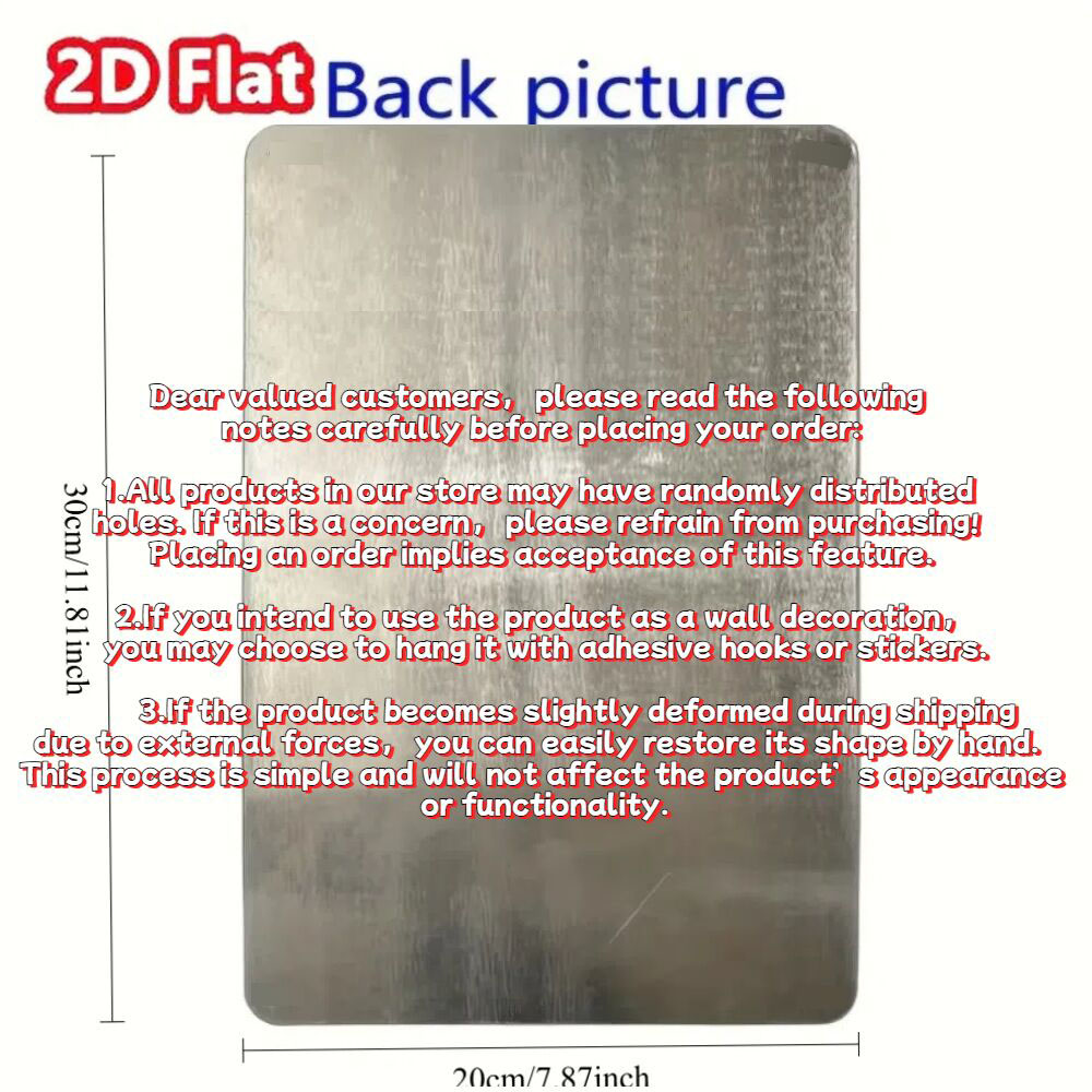 Arte de Pared Metálico 2D para - Home Bathroom Wall Decor reseña y precio