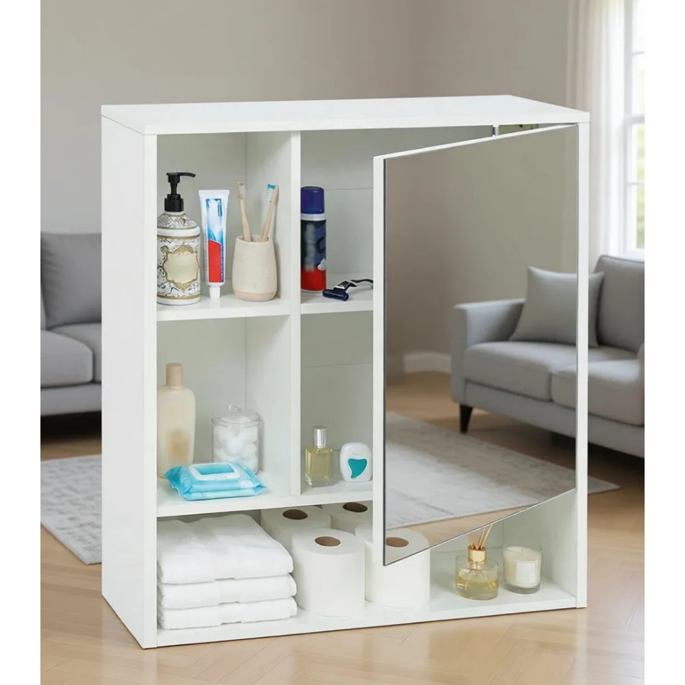 Gabinete de Baño con Espejo, M - Bathroom Cabinet Mirror reseña y precio