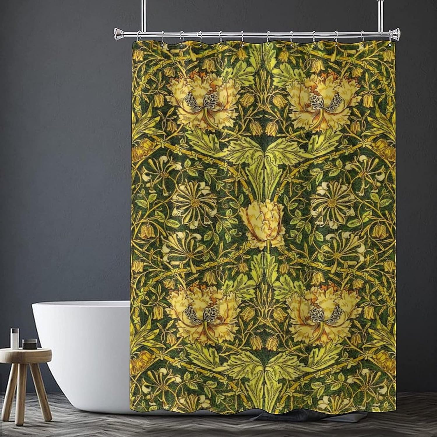 Cortina de Ducha Impermeable c - Home Bathroom Decor Ideas reseña y precio