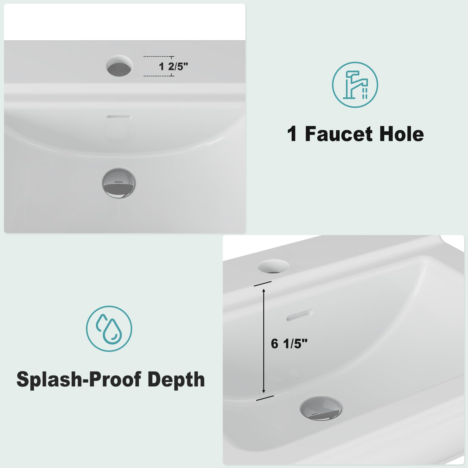 Lavabo de Pedestal Cuadrado de - Home Bathroom Remodel reseña y precio