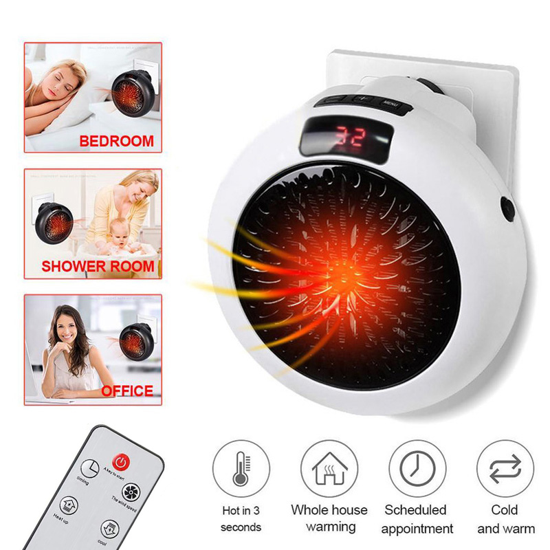 Calentador eléctrico de pared  - Home Outlet Bathroom reseña y precio