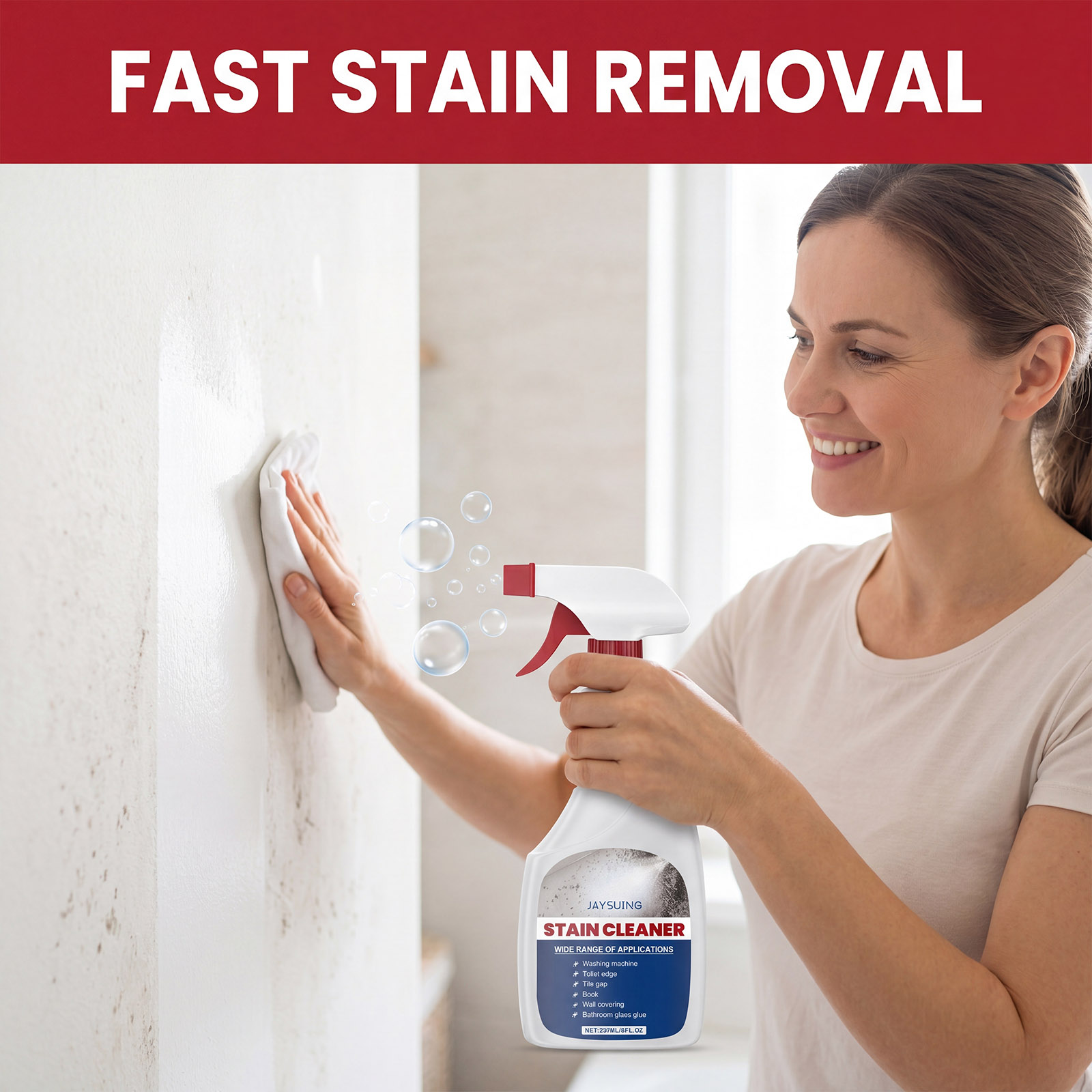 Limpiador de Moho en Aerosol p - Home Bathroom Cleaner reseña y precio