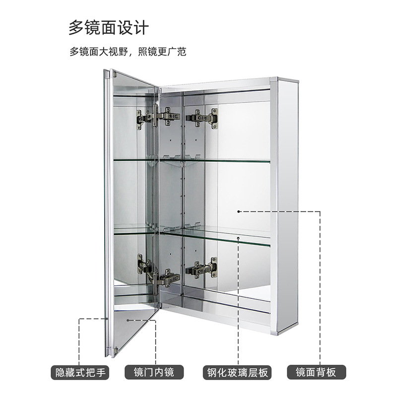 Espejo de Baño, Mueble de Alma - Bathroom Cabinet Mirror reseña y precio