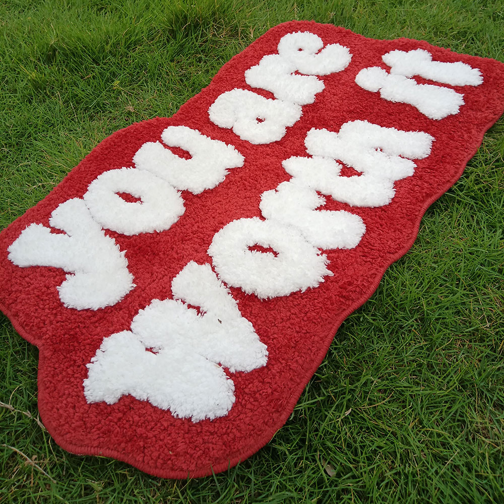 Alfombra antideslizante con es - Home Bathroom Door Design reseña y precio