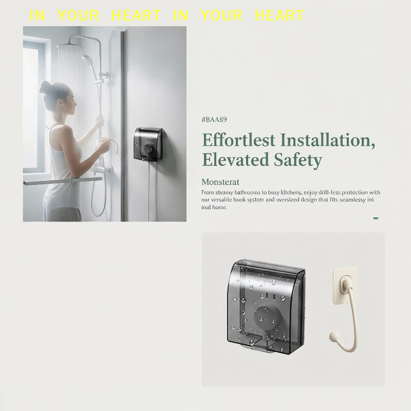 Caja de enchufes impermeable p - Home Outlet Bathroom reseña y precio