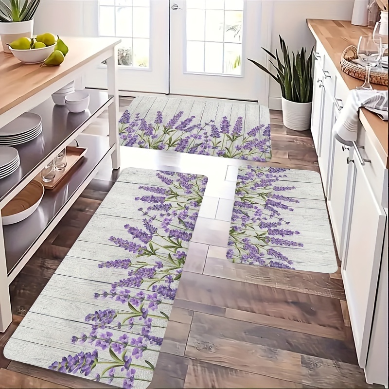 VIKAMA Alfombra de cocina de f - Home Bathroom Door Design reseña y precio