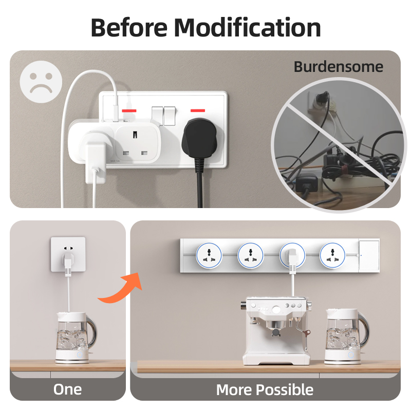 Enchufe de Riel para Vías Eléc - Home Outlet Bathroom reseña y precio