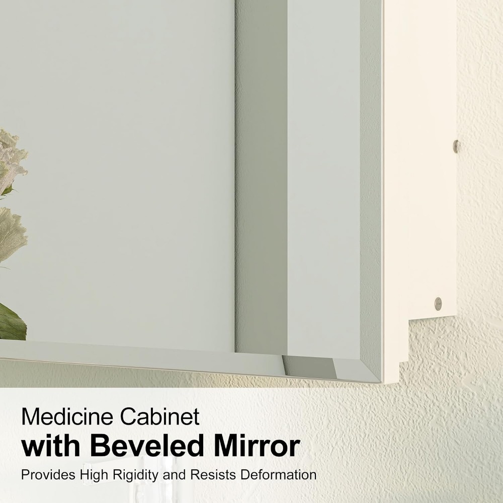 Botiquín Arqueado Empotrado co - Bathroom Cabinet Mirror reseña y precio