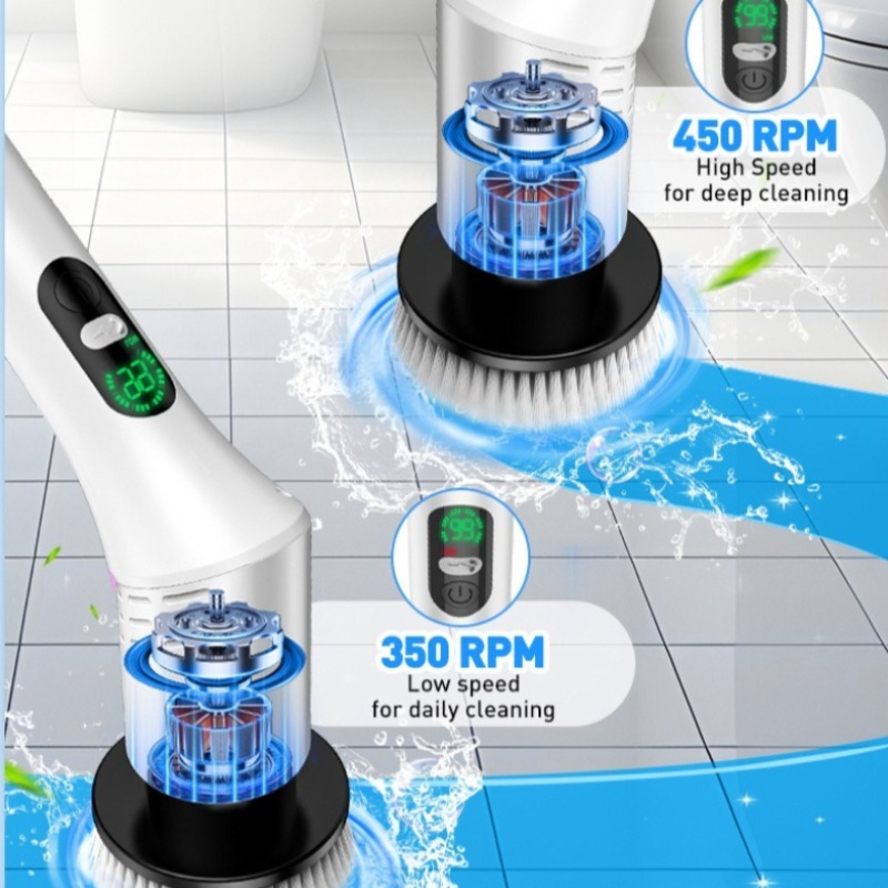 Cepillo de Limpieza Eléctrico  - Home Bathroom Cleaner reseña y precio