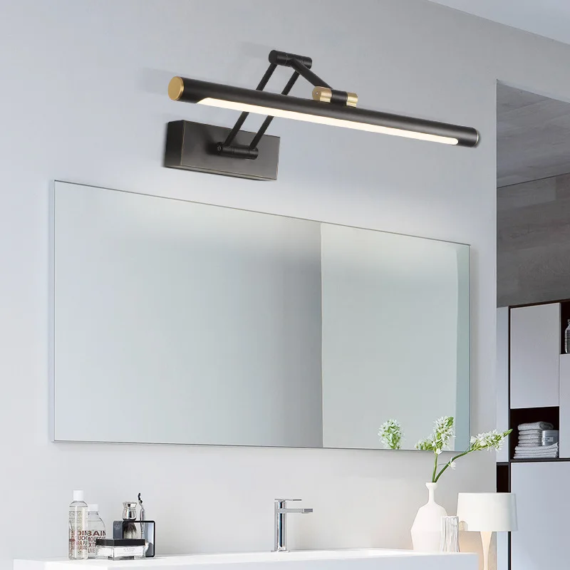 Faro de espejo de baño, luz de - Bathroom Cabinet Mirror reseña y precio