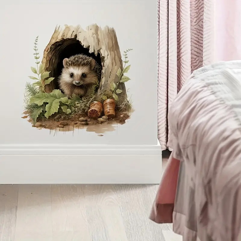 Calcomanía con agujero de eriz - Home Bathroom Door Design reseña y precio